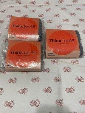 Thinx for All Period Underwear - Gray/Black - Size M